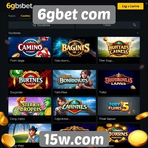 Análise das opções de jogos disponíveis no site 6gbet