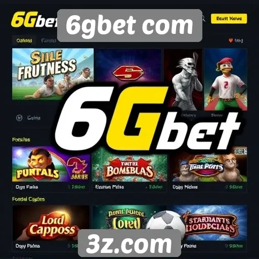 6gbet com oferece ampla gama de jogos online