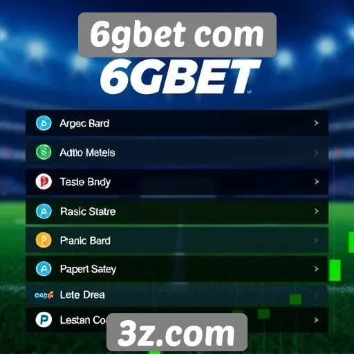 Métodos de pagamento aceitos no 6gbet